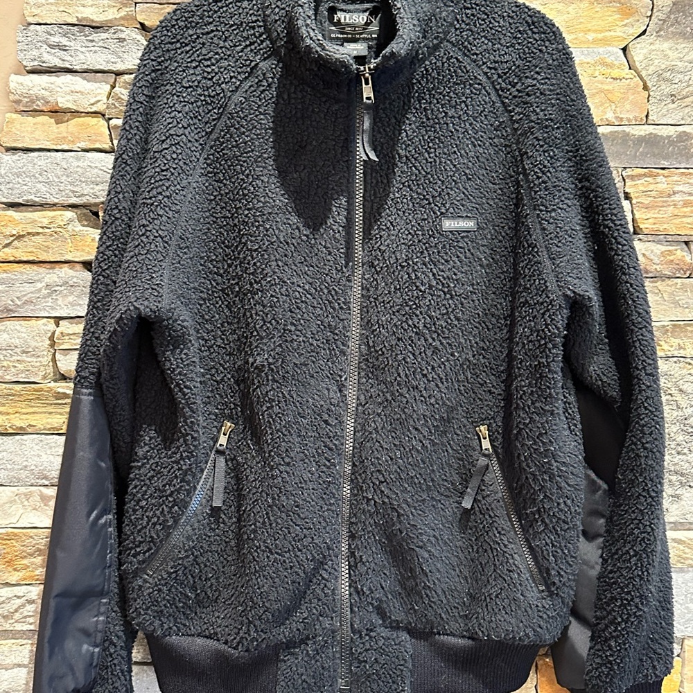 Filson Black Fleece Jacket
